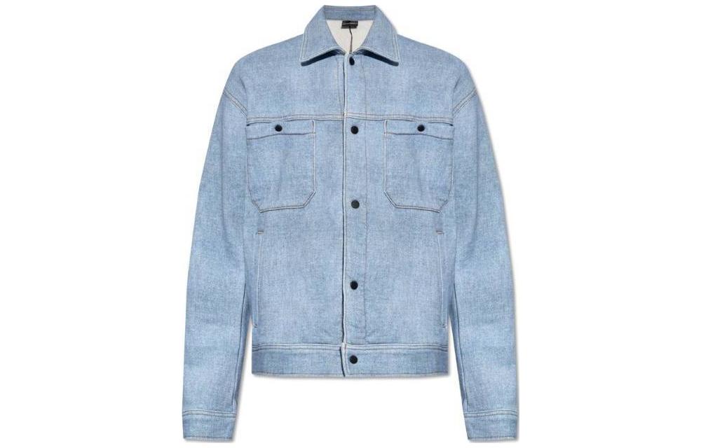

Куртка мужская прозрачная синяя EMPORIO ARMANI, Синий, Куртка мужская прозрачная синяя EMPORIO ARMANI
