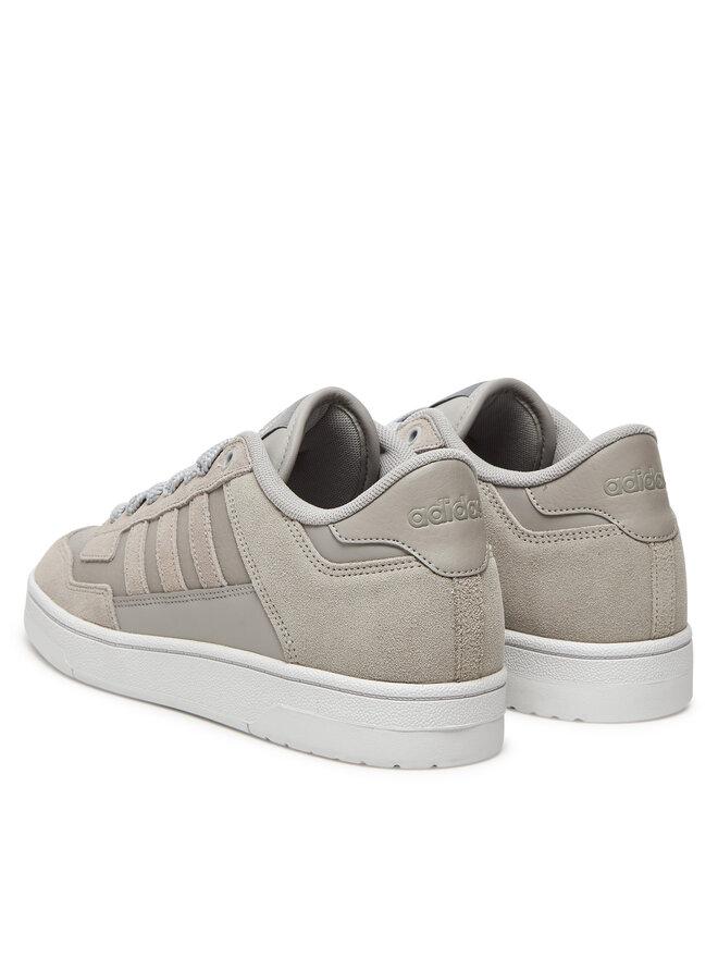 Баскетбольные кроссовки Rapid Court Low JR3155 Adidas, серый — фото 3