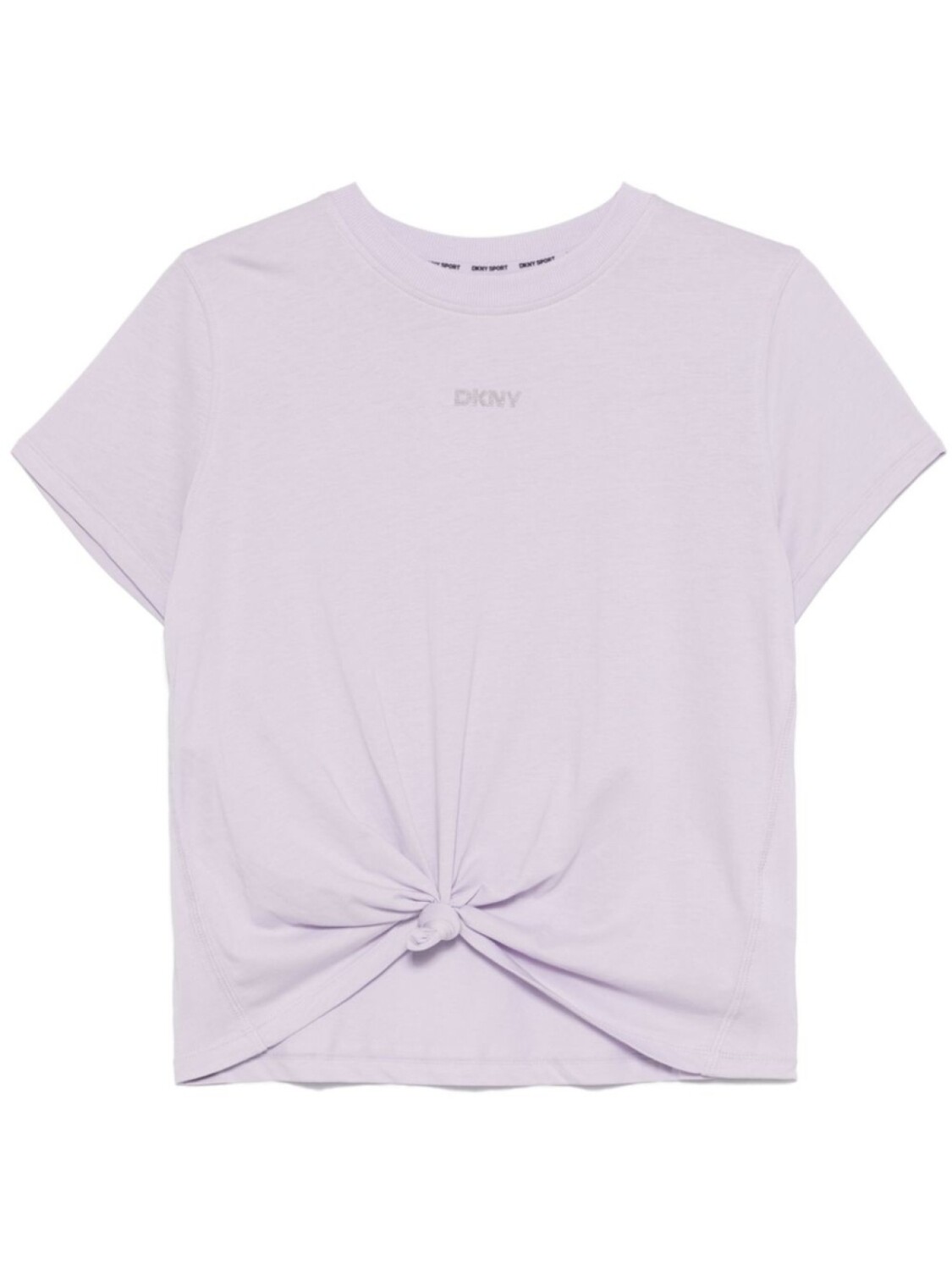 

Футболка, украшенная заклепками DKNY, фиолетовый
