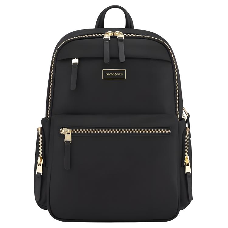 

Samsonite Тканевый рюкзак большого размера унисекс черный с античным розовым, Black