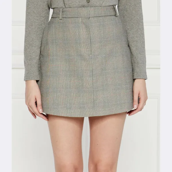 

Юбка в клетку с пышной юбкой Tommy Hilfiger, серый