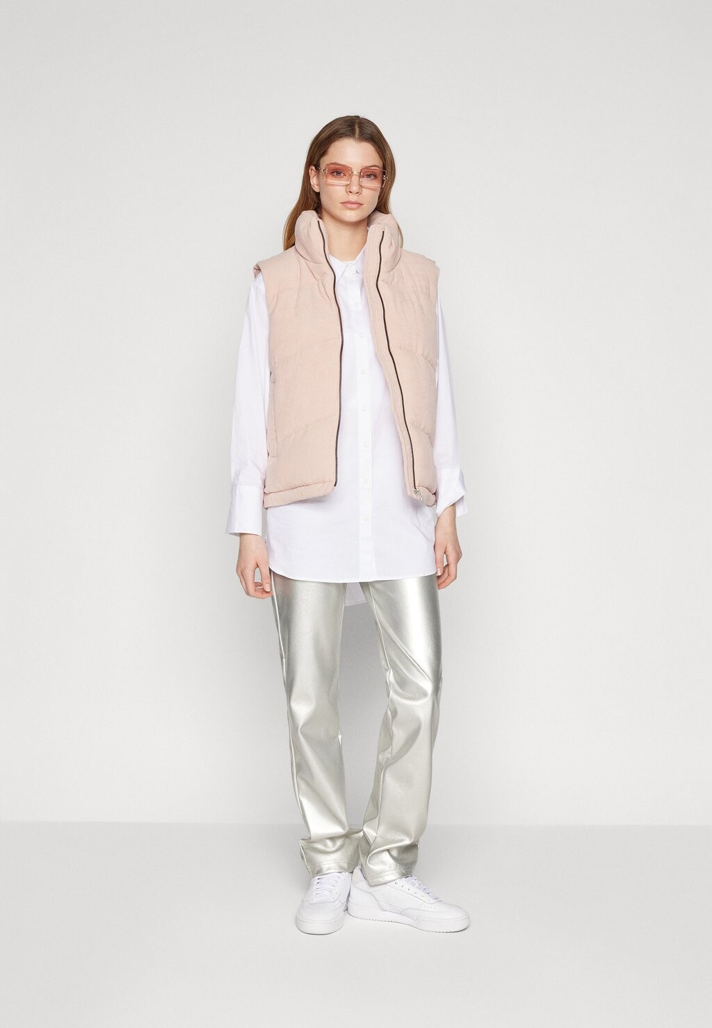 

Жилет Onldolly Waistcoat ONLY, светло-розовыйчатый