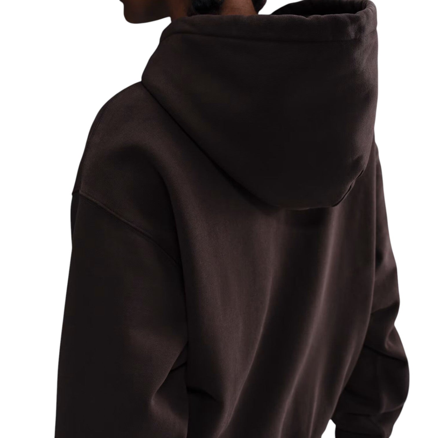 Худи Nike x Stussy FW25 Full-Zip Fleece Hoodie 'Brown' — фото 3