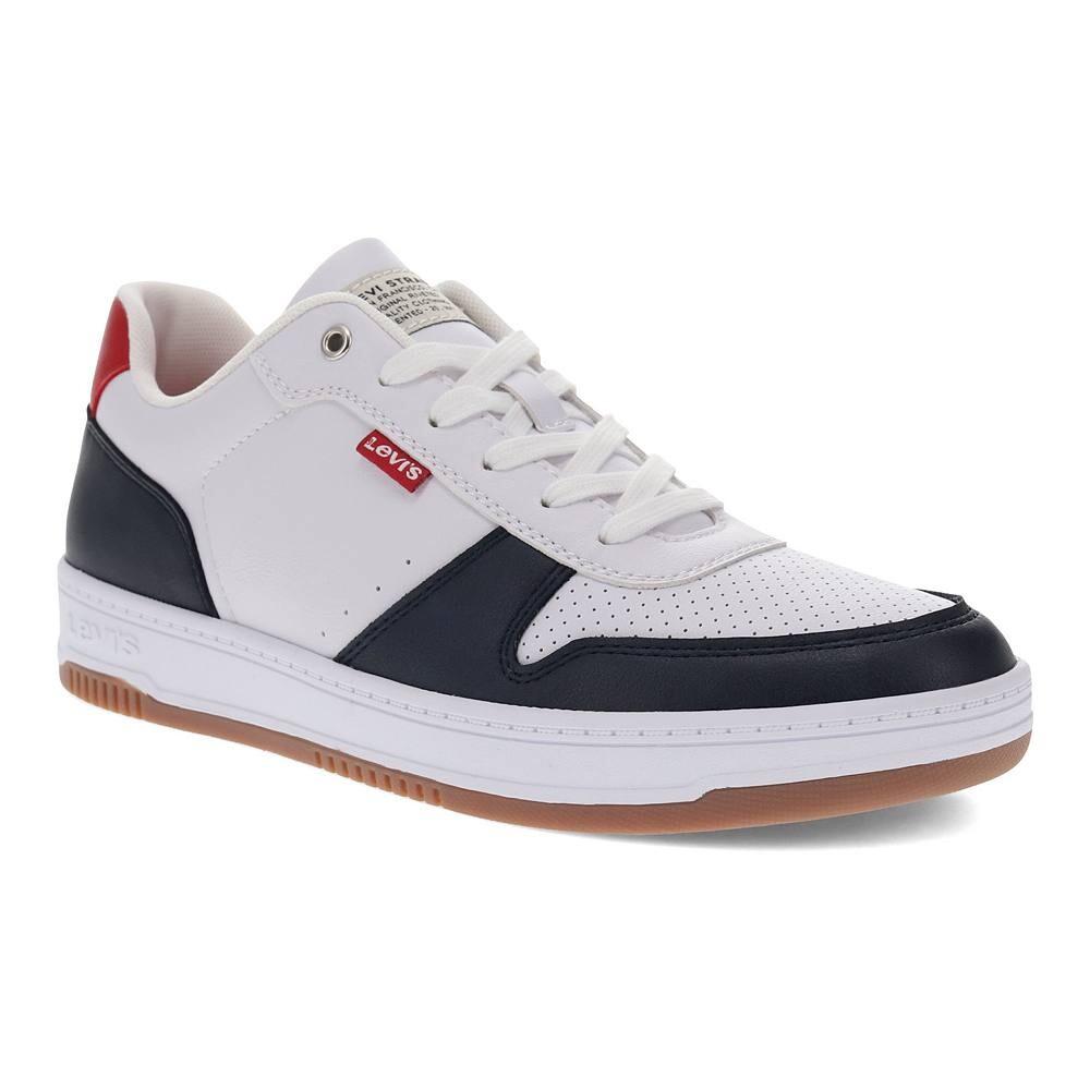 

Мужские низкие кроссовки Levi's Drive, цвет White Navy Red, Белый, Мужские низкие кроссовки Levi's Drive, цвет White Navy Red