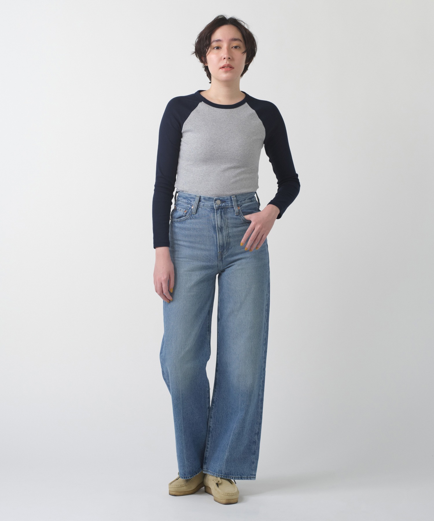Джинсы Levi's RIBCAGE WIDE LEG — фото 3