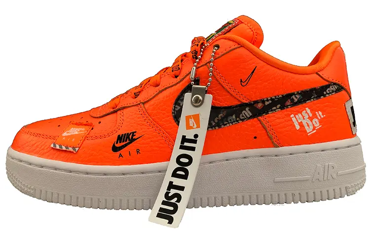 Кроссовки Nike Air Force 1 Low Just Do It Pack Orange GS