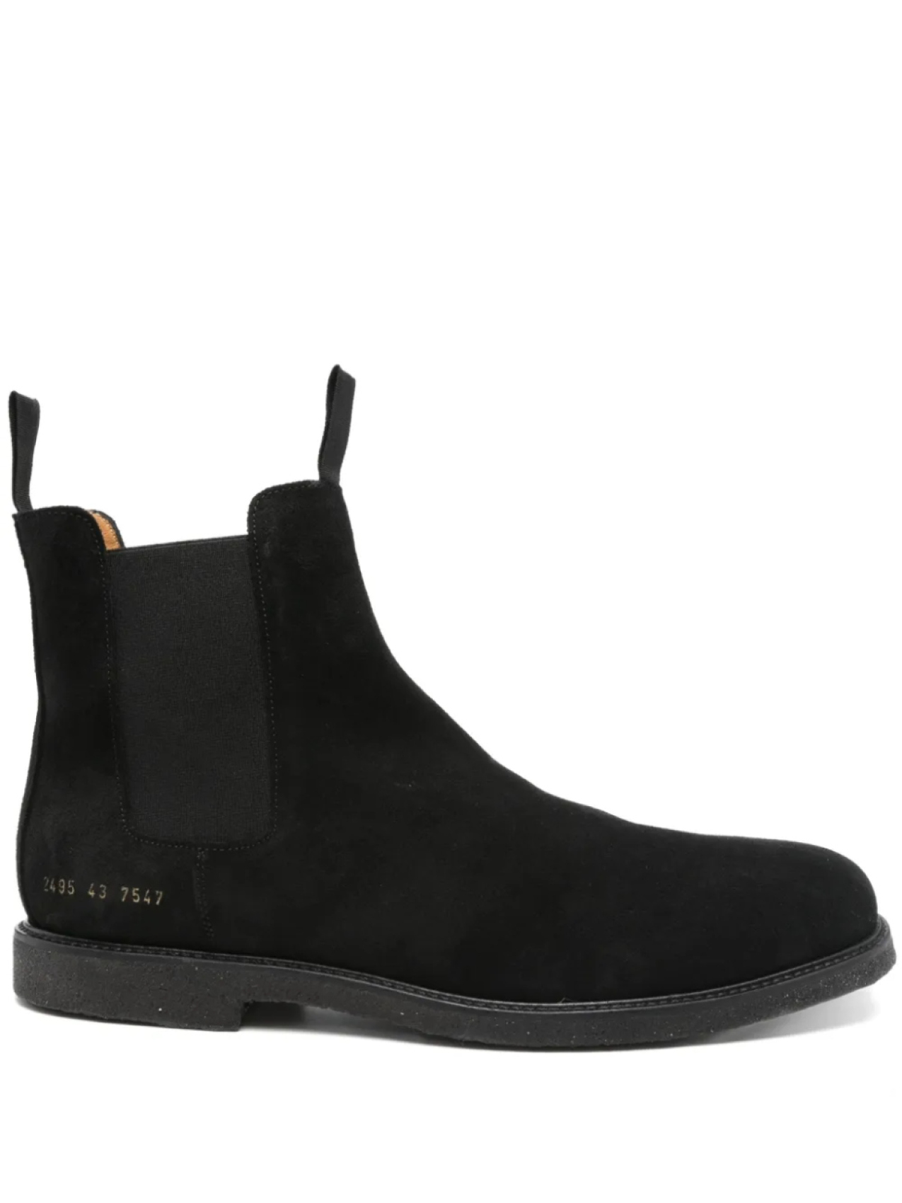

Замшевые ботинки «Челси» Common Projects, черный