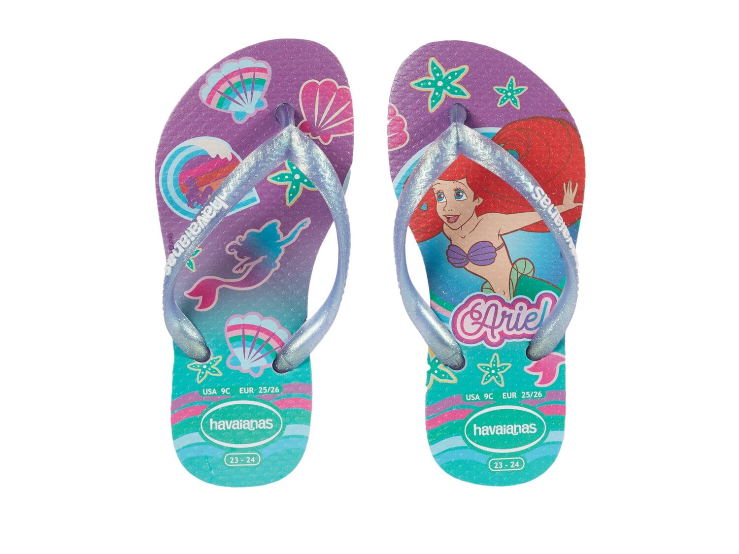 

Сандалии Havaianas Kids, Slim Princess Flip Flop Sandal