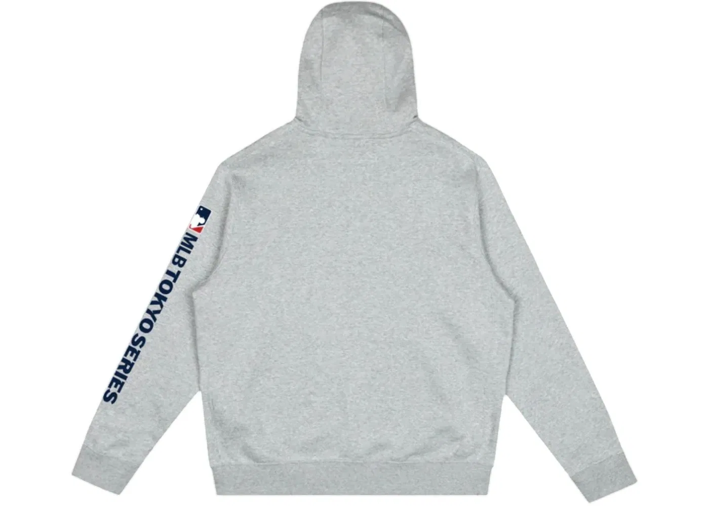 Мужская худи с принтом Nike x Takashi Murakami x MLB World Tour Tokyo Series 2025 Cubs Hoodie, Grey — фото 2
