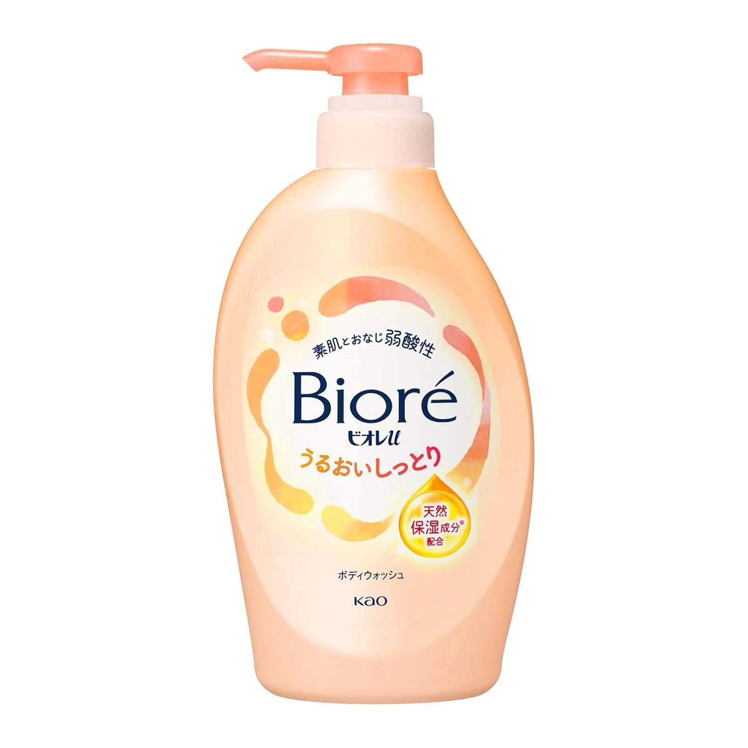 Гель для душа Biore U Moisture Pump 450мл