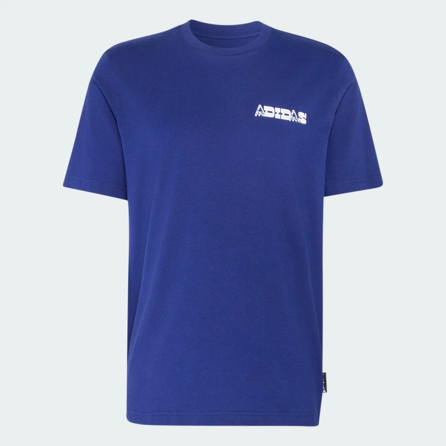 Мужская футболка с принтом Novelty Cards Adidas, Dark Blue — фото 2