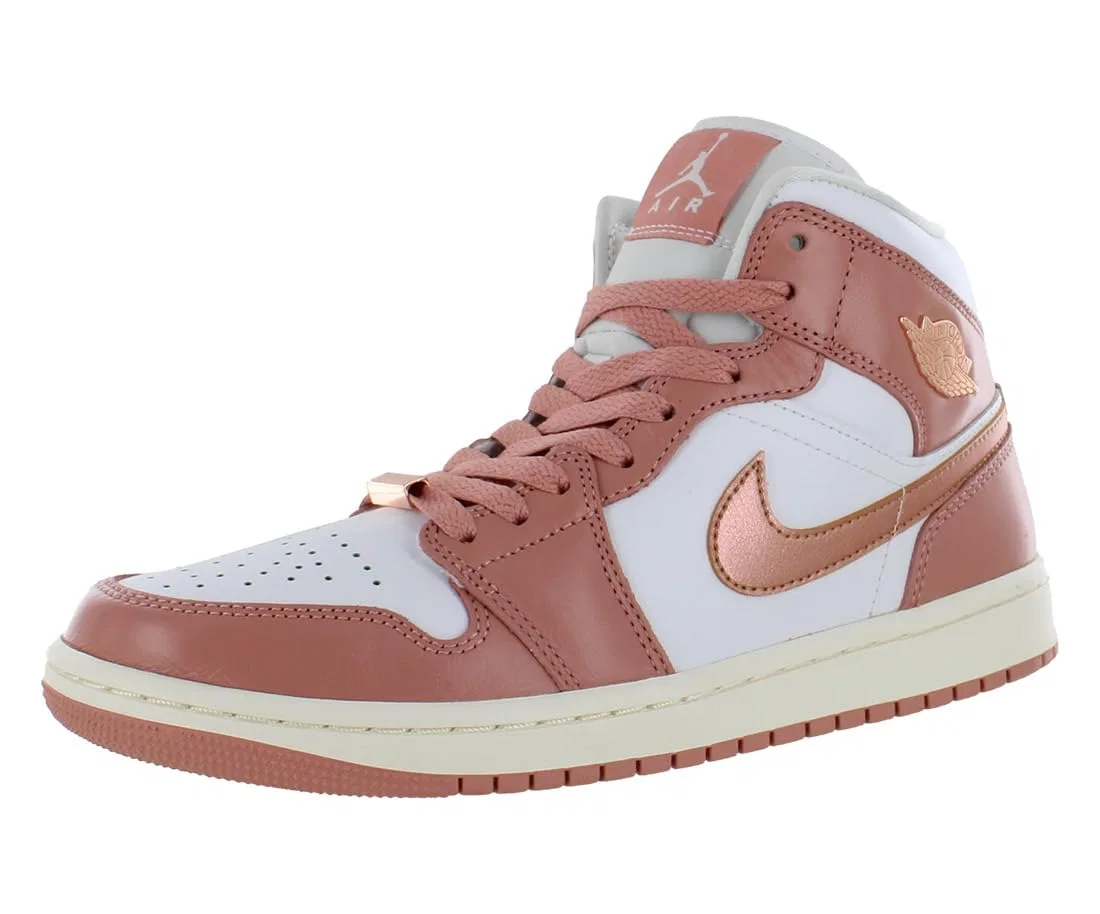 Мужская футболка хлопковая NIKE Club Tee NIKE, Red Star Powder Metallic Copper Pretty Pink