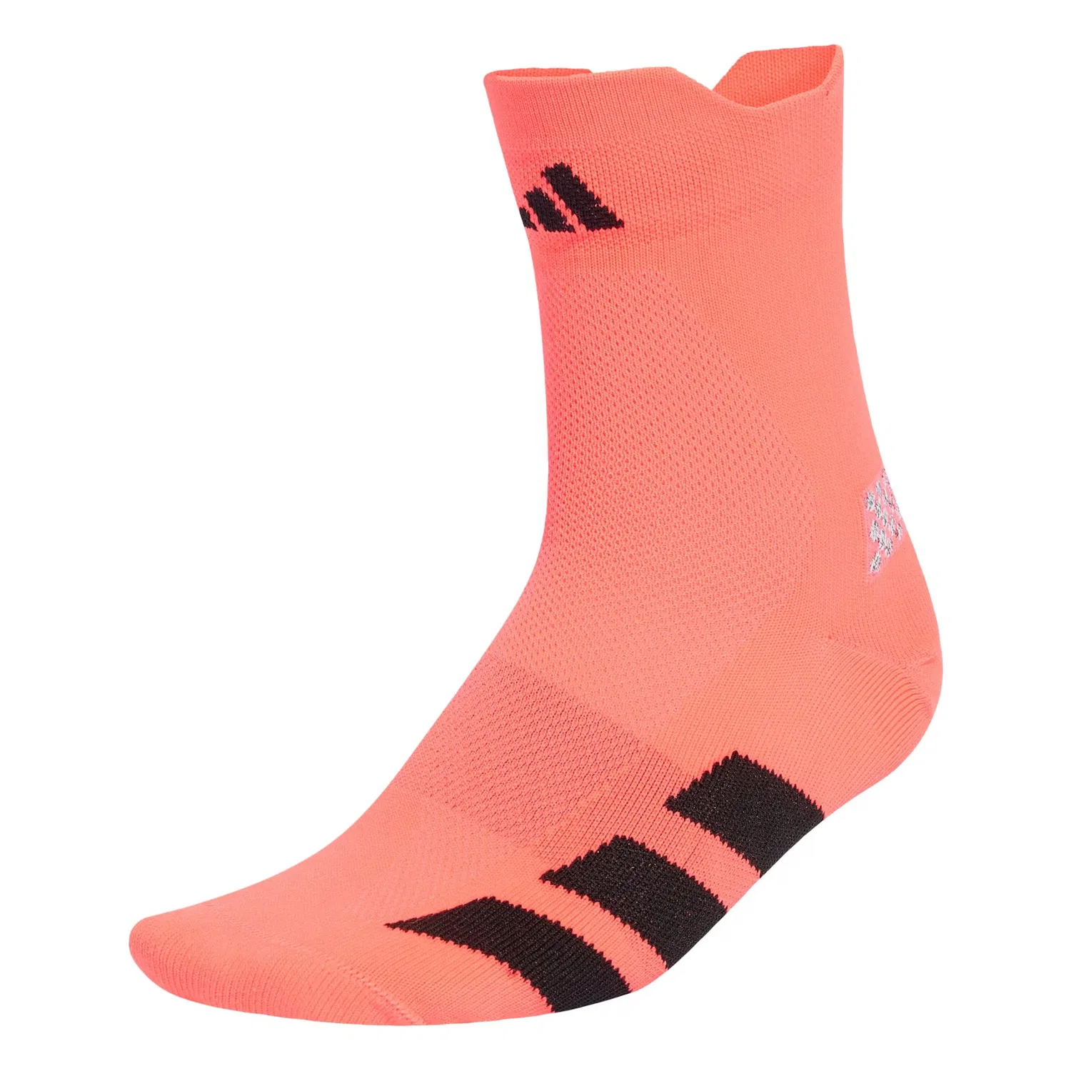 Спортивные носки Adidas Performance Adizero неоново-оранжевого цвета