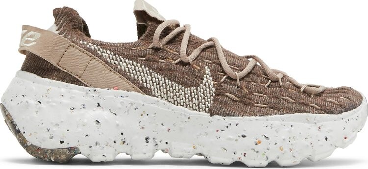 Кроссовки Nike Wmns Space Hippie 04 'Sand', коричневый