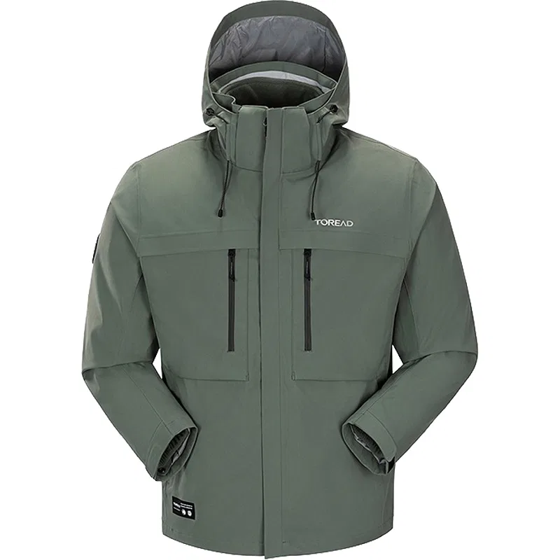 Детская ветровка с длинным рукавом TOREAD, Army Green