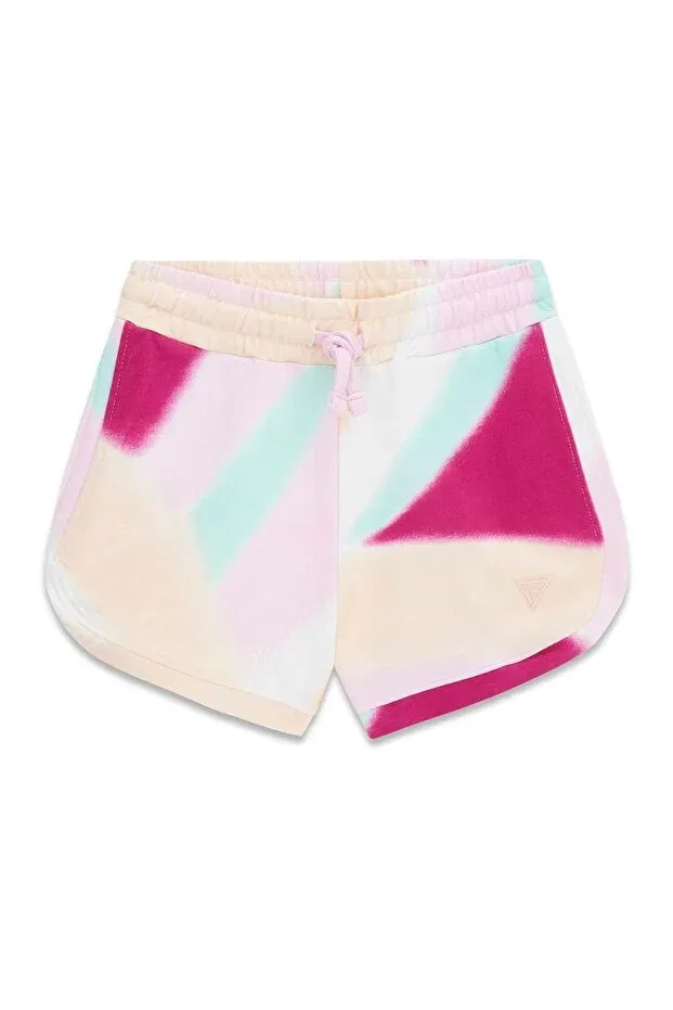 Детские шорты для девочек с принтом Guess, Multicolor