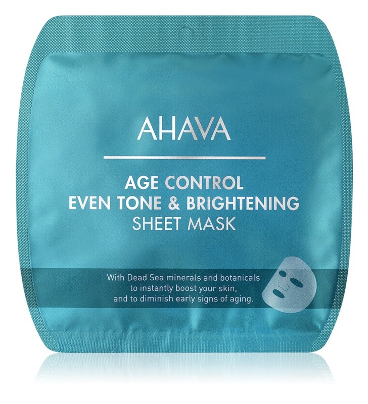 

Осветляющая тканевая маска против морщин AHAVA Time To Smooth