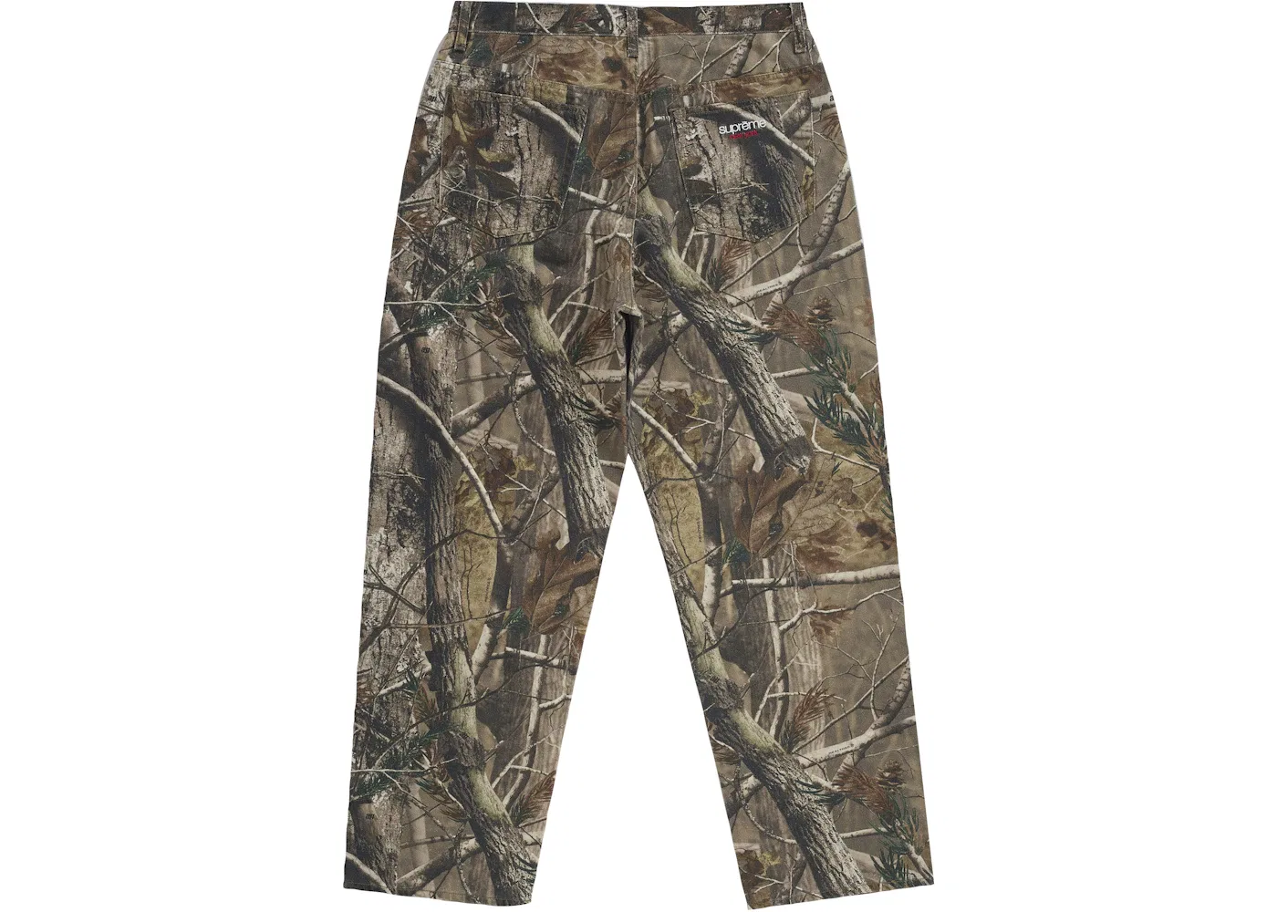 Мужские джинсы свободного кроя с принтом Realtree AP Camo Supreme, Realtree AP Camo — фото 2