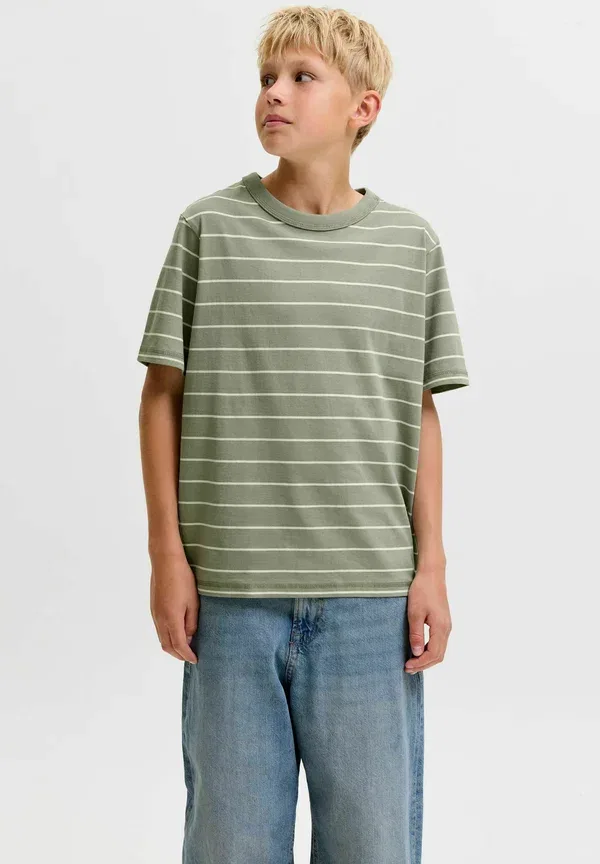 Футболка в полоску, детская футболка с принтом Jack & Jones Junior — фото 2