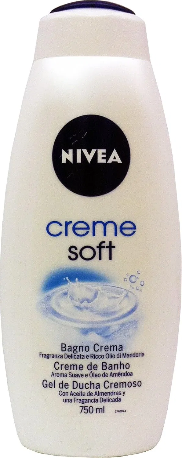 Гель для душа NIVEA Soft Cream, 12 x 750 мл