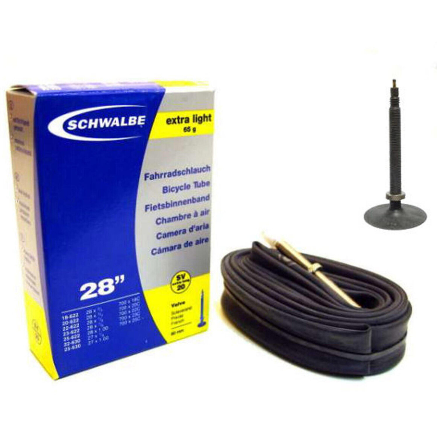 

Шланг Schwalbe № 20 X - Light 28 дюймов, черный