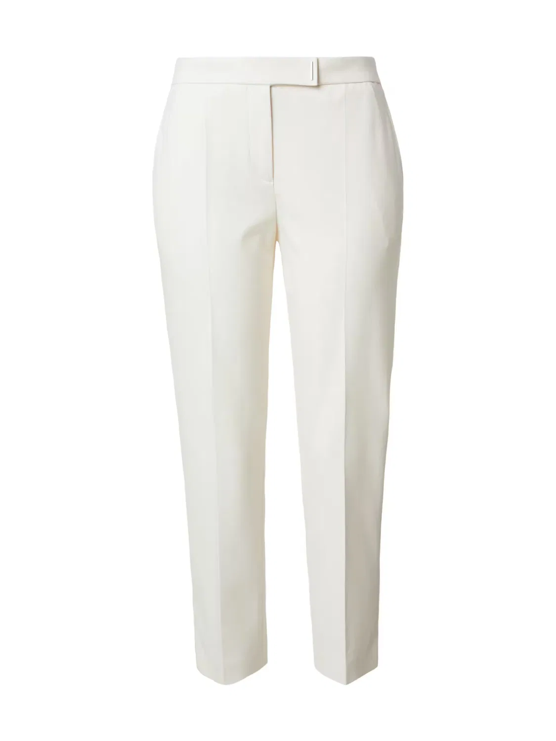 Брюки Boss Regular Pleated Pants Tapria белого цвета