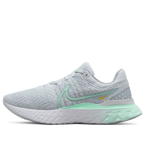 Кроссовки react infinity run flyknit 3 Nike, серый