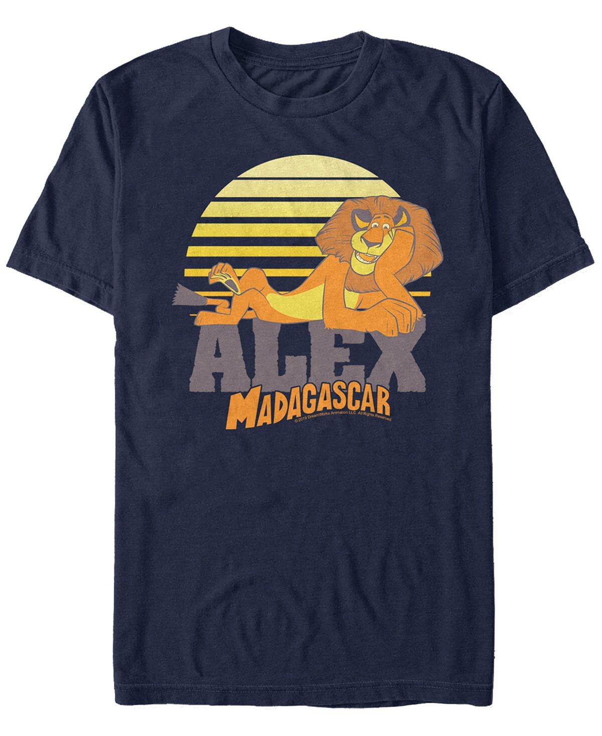 

Мужская футболка alex с коротким рукавом madagascar Fifth Sun, синий