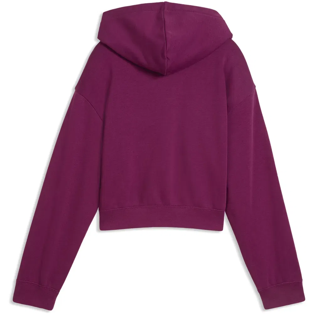Худи Puma Essential 2 Color Nº1 Logo Short Length TR, фиолетовый — фото 4
