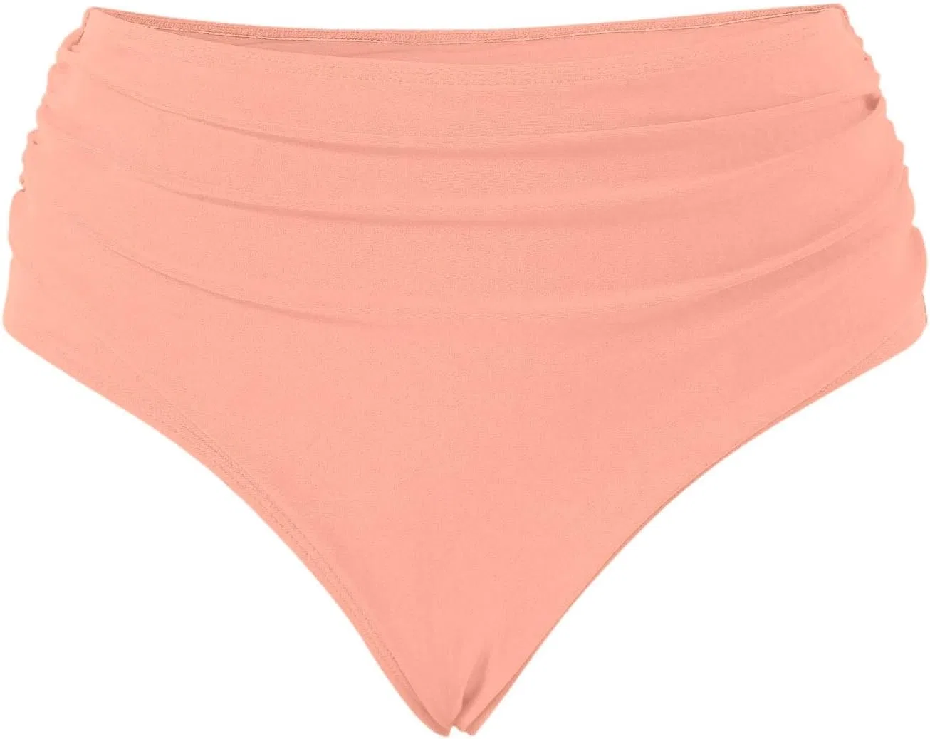 Женские бикини-шорты с завышенной талией, утягивающие, Pink — фото 4