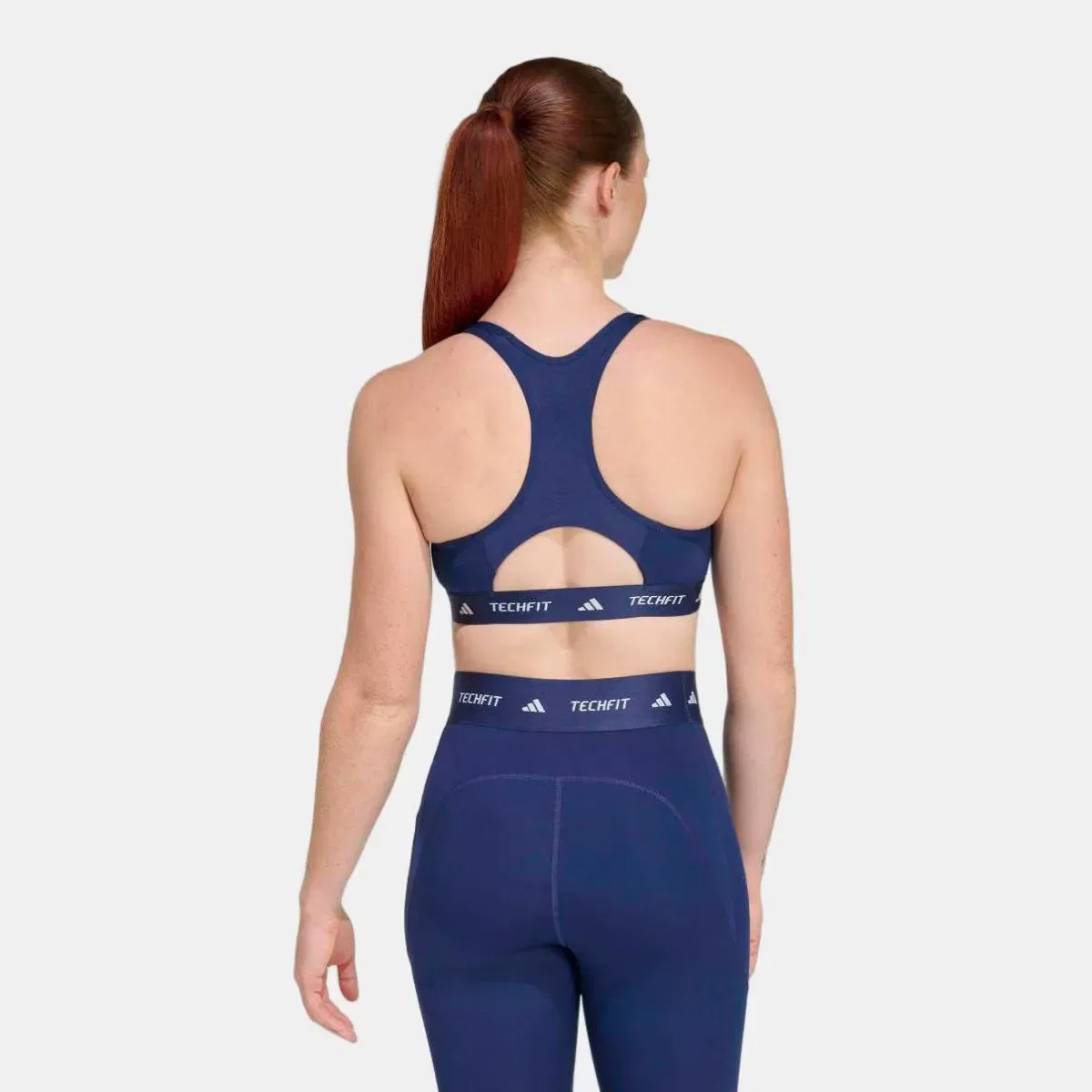 Женский топ для тренировок TF BRA adidas, Azul — фото 2
