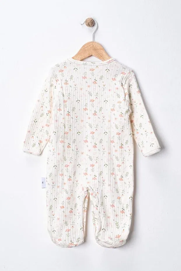 Детский комплект комбинезонов для девочек хлопковый Basics Enia Baby, Multicolor — фото 3