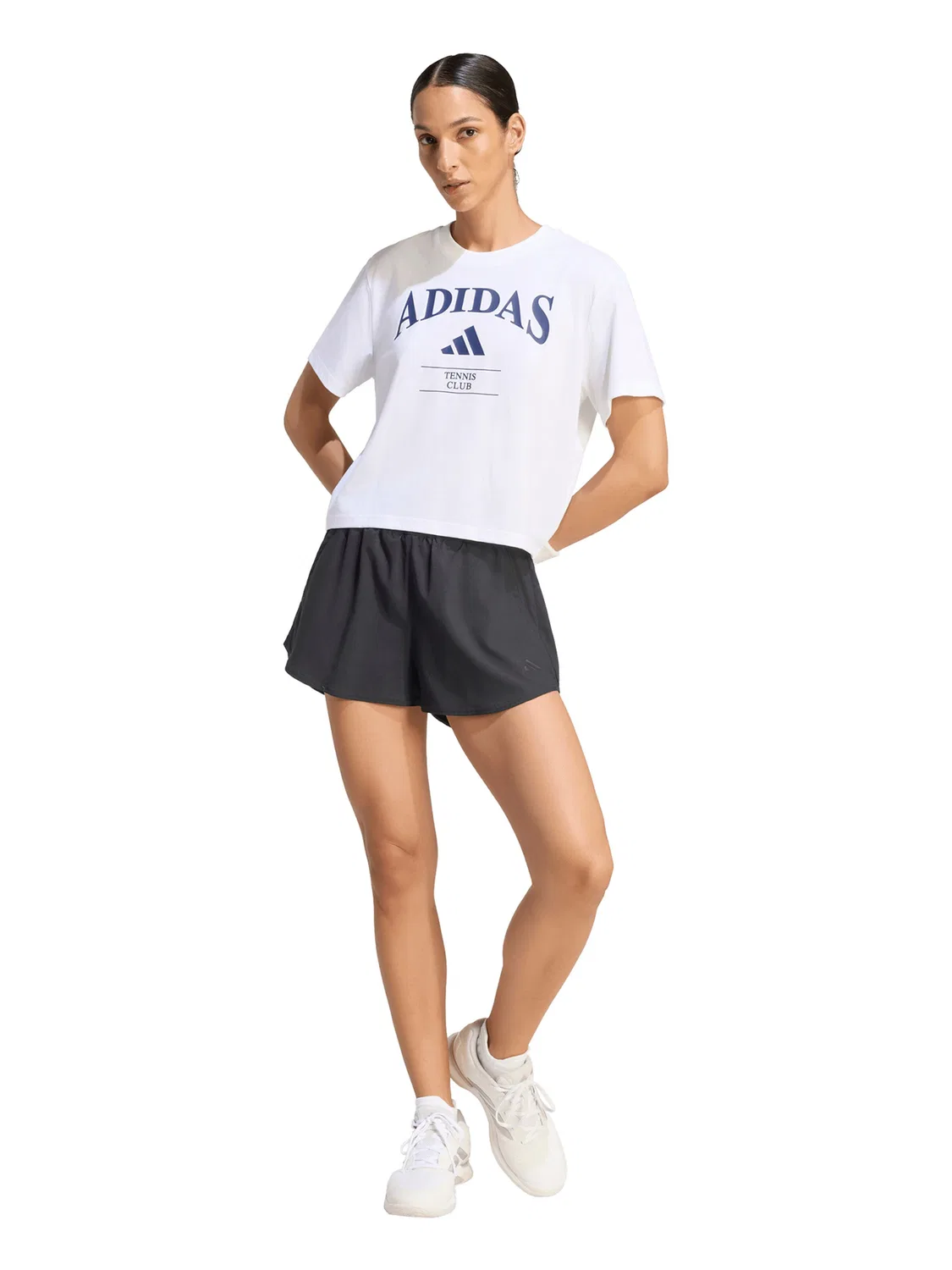 Спортивная футболка Adidas Performance Shirt HRTG белого цвета — фото 4