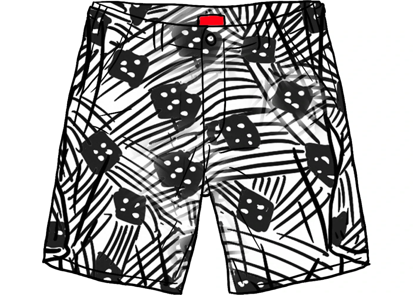Мужские шорты Black Flags Supreme, Black Flags