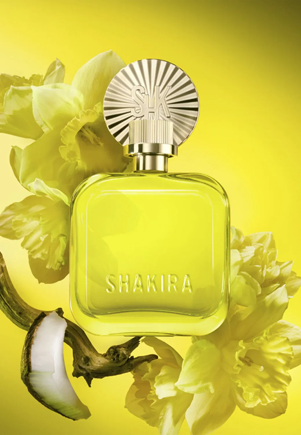 Amarillo edp - eau de parfum Shakira Perfumes, 80 мл — фото 3
