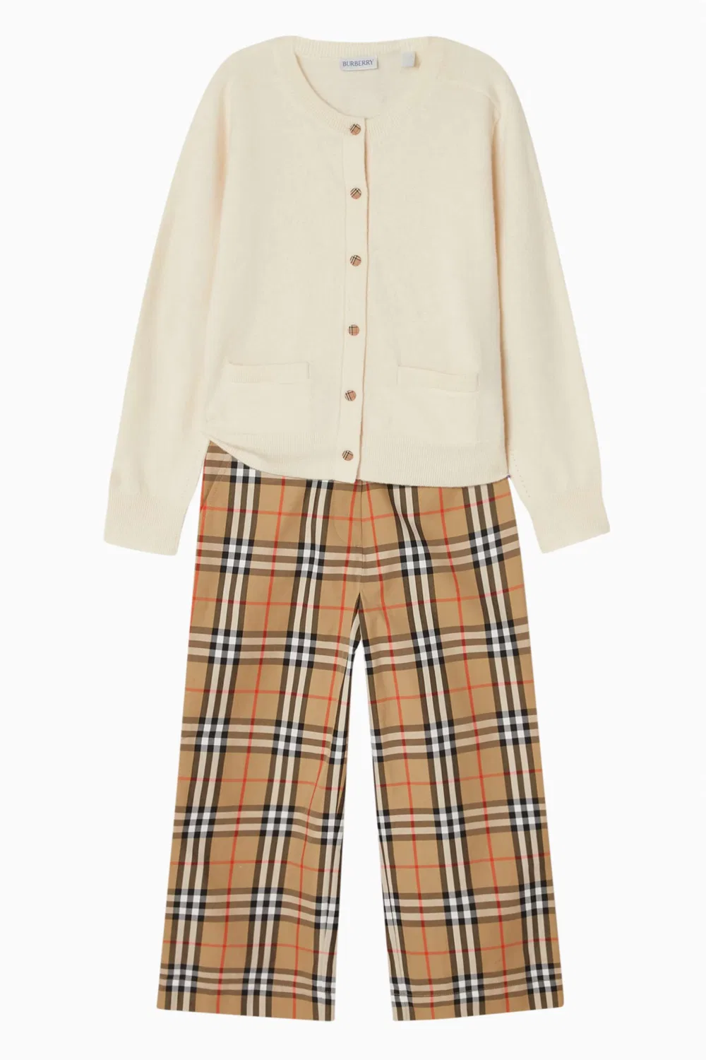 Брюки в клетку Burberry — фото 2