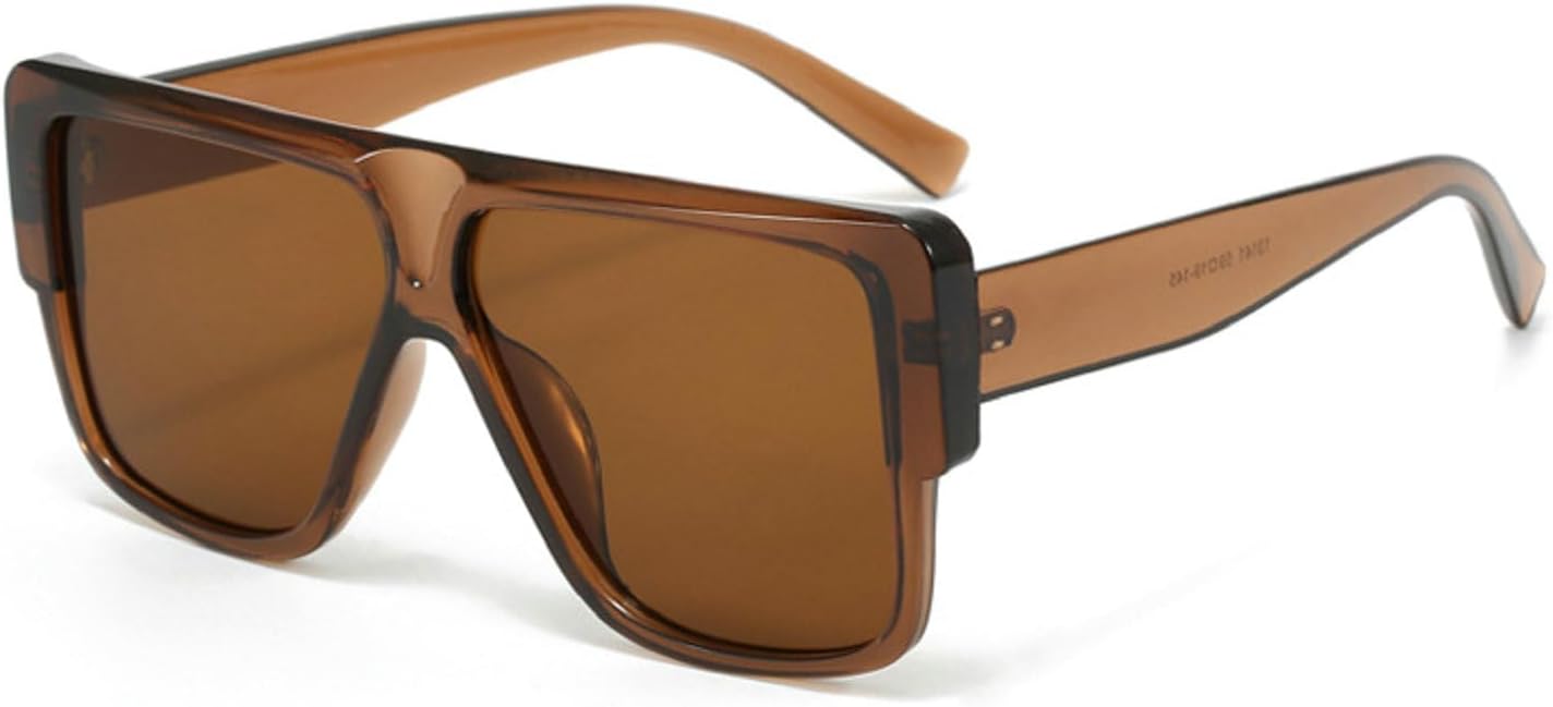 

Солнцезащитные очки Melrose Oversized Square, стильные солнцезащитные очки с градиентным переходом для активного отдыха на открытом воздухе, модные и роскошные очки для отпуска, Brown