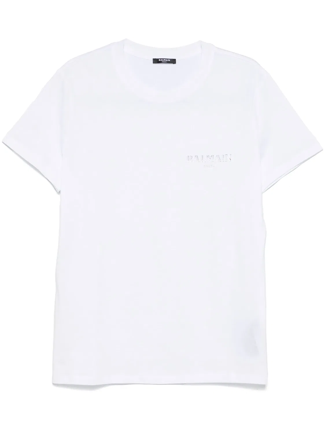 Футболка Vintage Gel-Logo Balmain, белый