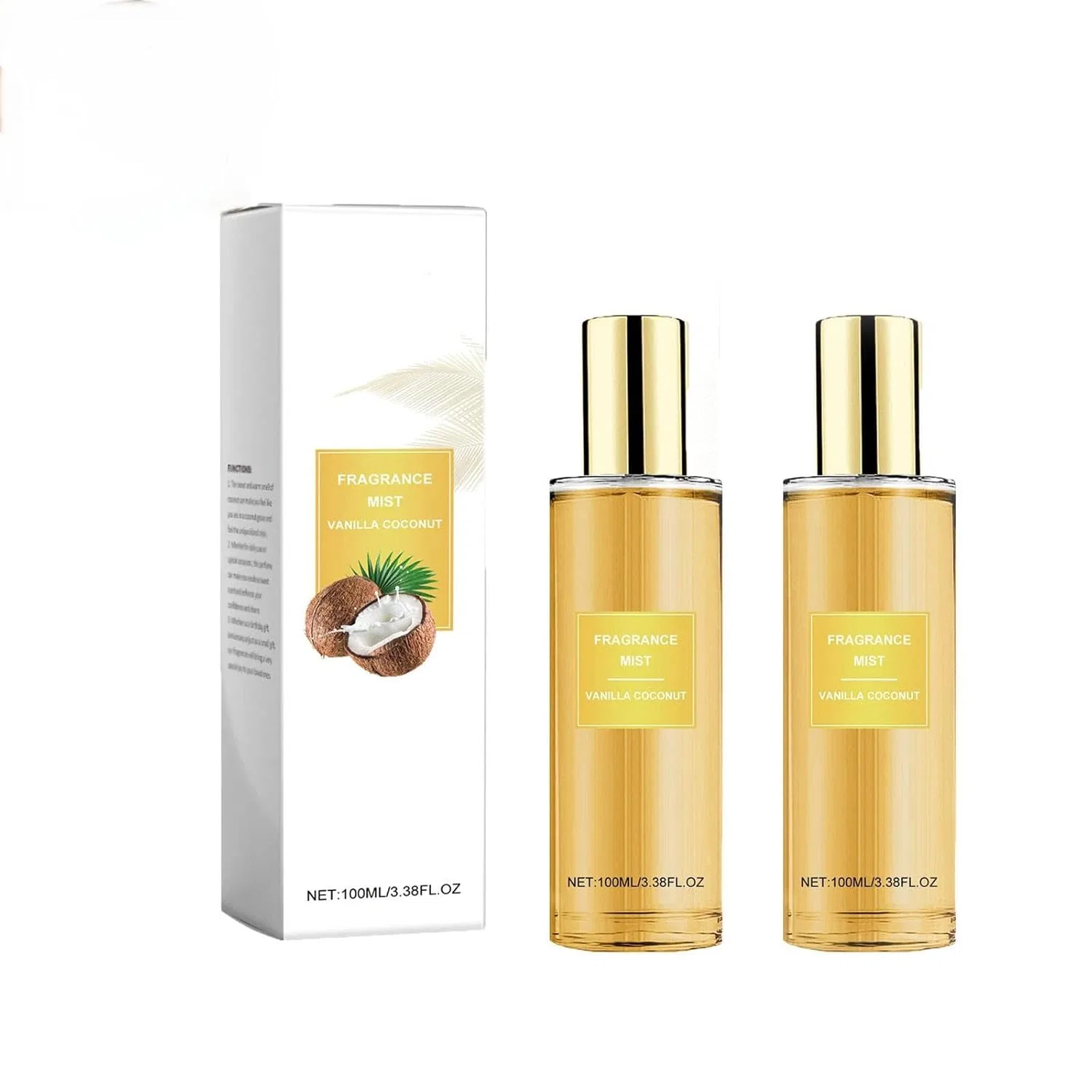Спрей для тела Coconut Body Spray, 2 шт., 100 мл Generisch