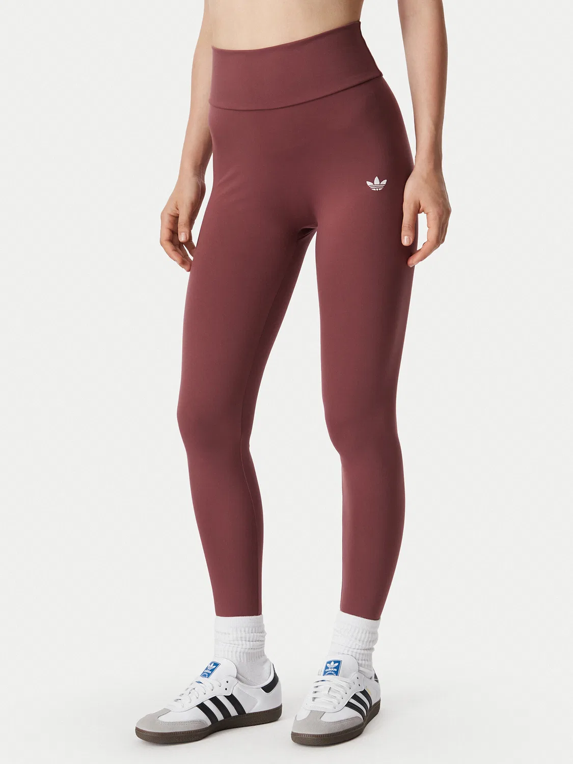 Женские леггинсы облегающего кроя Essentials Tights Adidas, коричневый