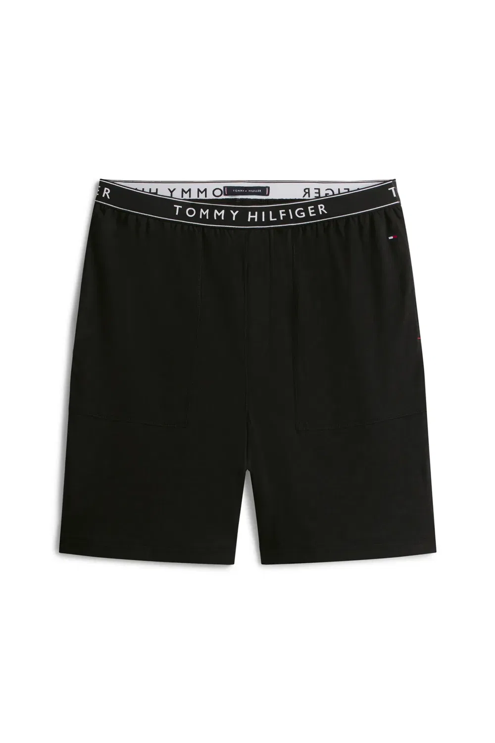 Мужской комплект из футболки и шорт с коротким рукавом Tommy Hilfiger, Black — фото 3