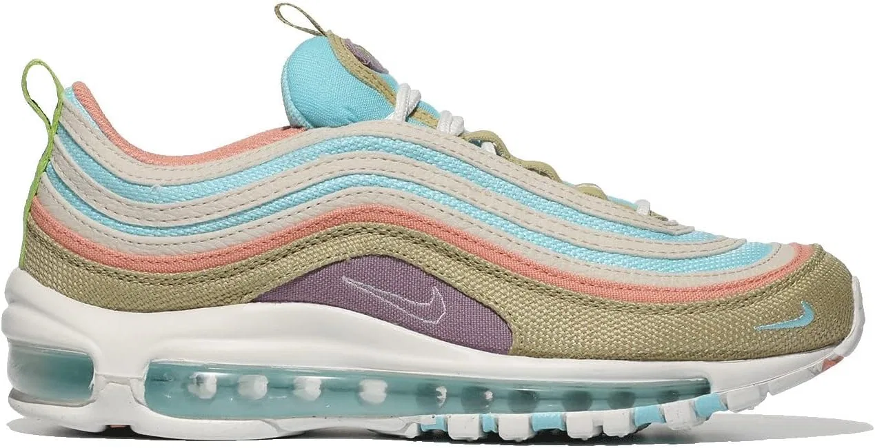 Детские кроссовки для мальчиков Air Max 97 Nike, Copa/Sail/Wheat Grass — фото 4