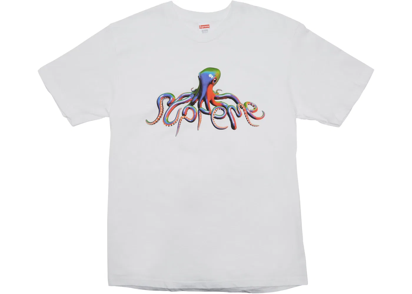 Мужская футболка с принтом Tentacles Tee Supreme, White