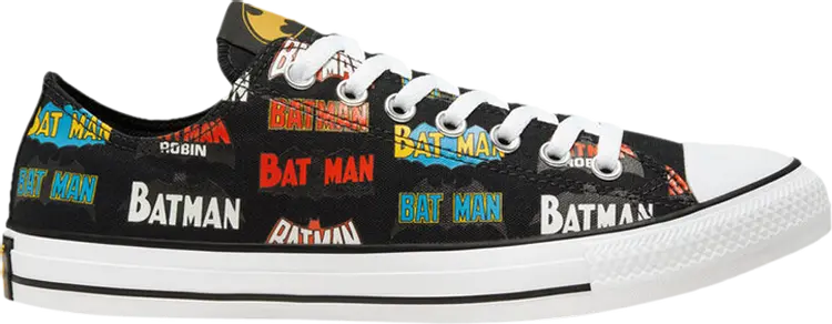 

Кроссовки Converse Batman x Chuck Taylor All Star Low 80th Anniversary - Logo, разноцветный