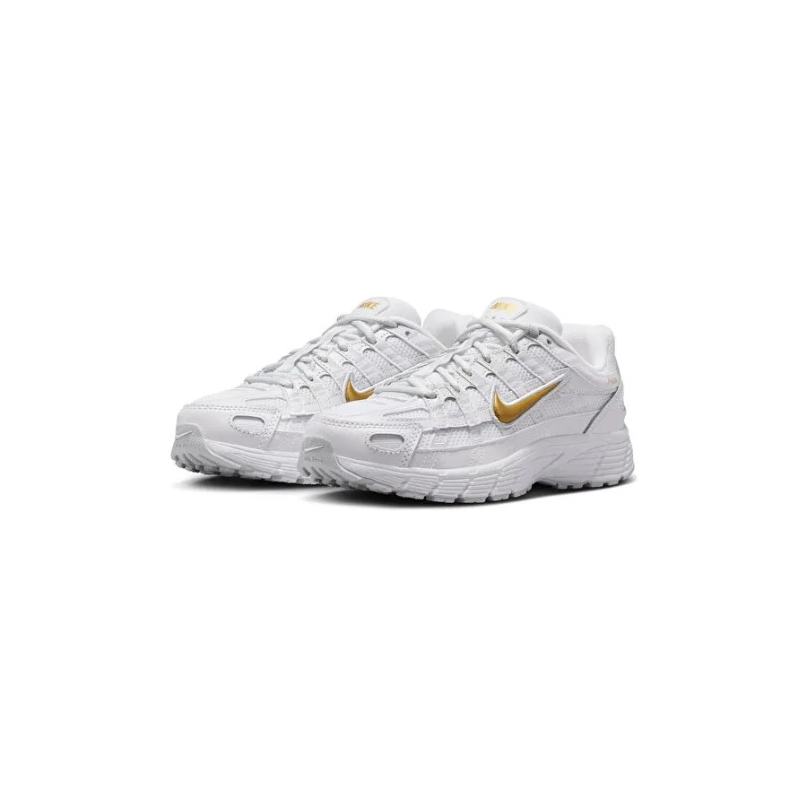 Кроссовки детские с закрытым носком Nike P-6000 (GS), Разноцветный — фото 3