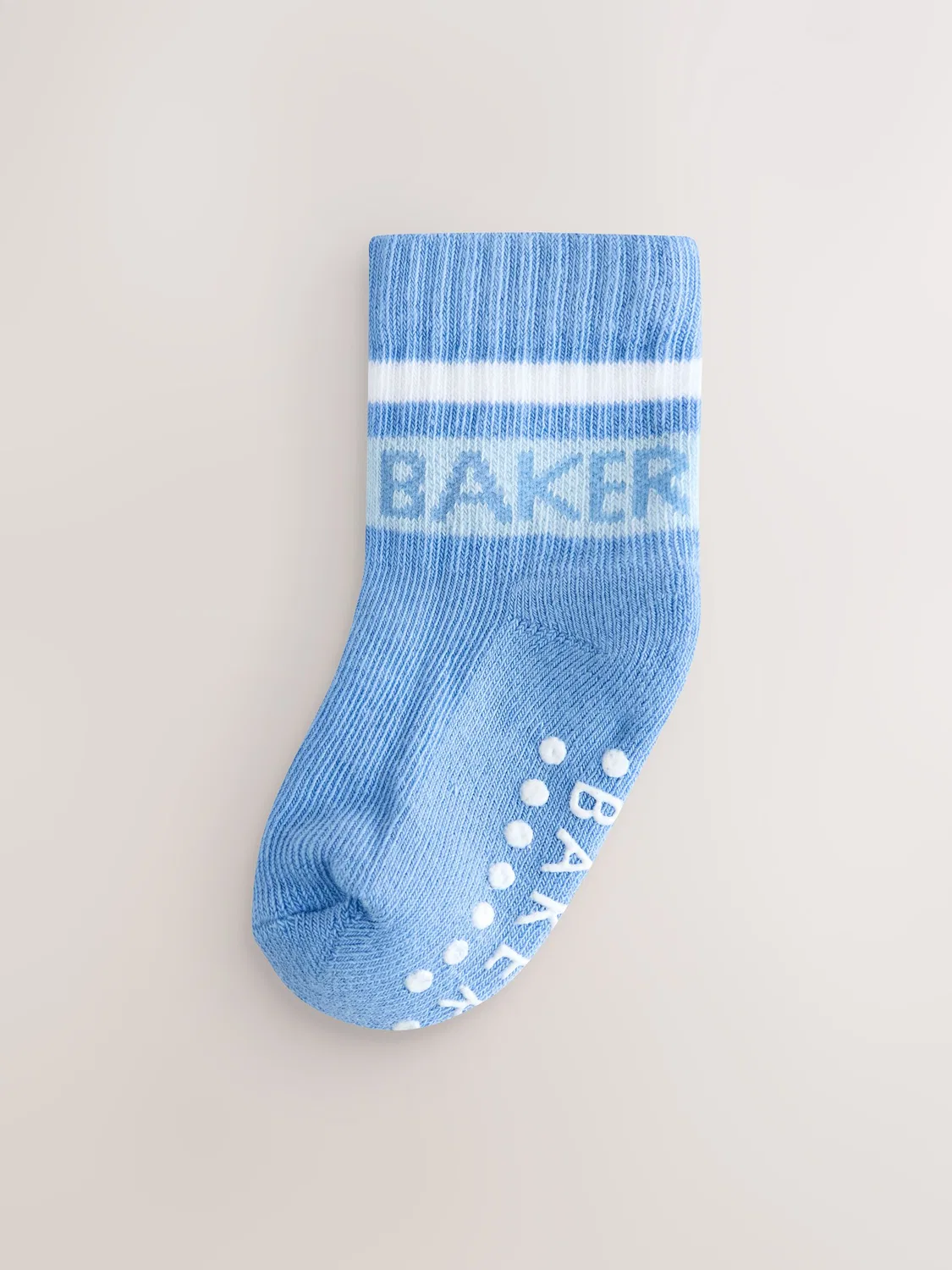 Носки детские Gripper 3 пары Baker by Ted Baker, мультиколор — фото 2