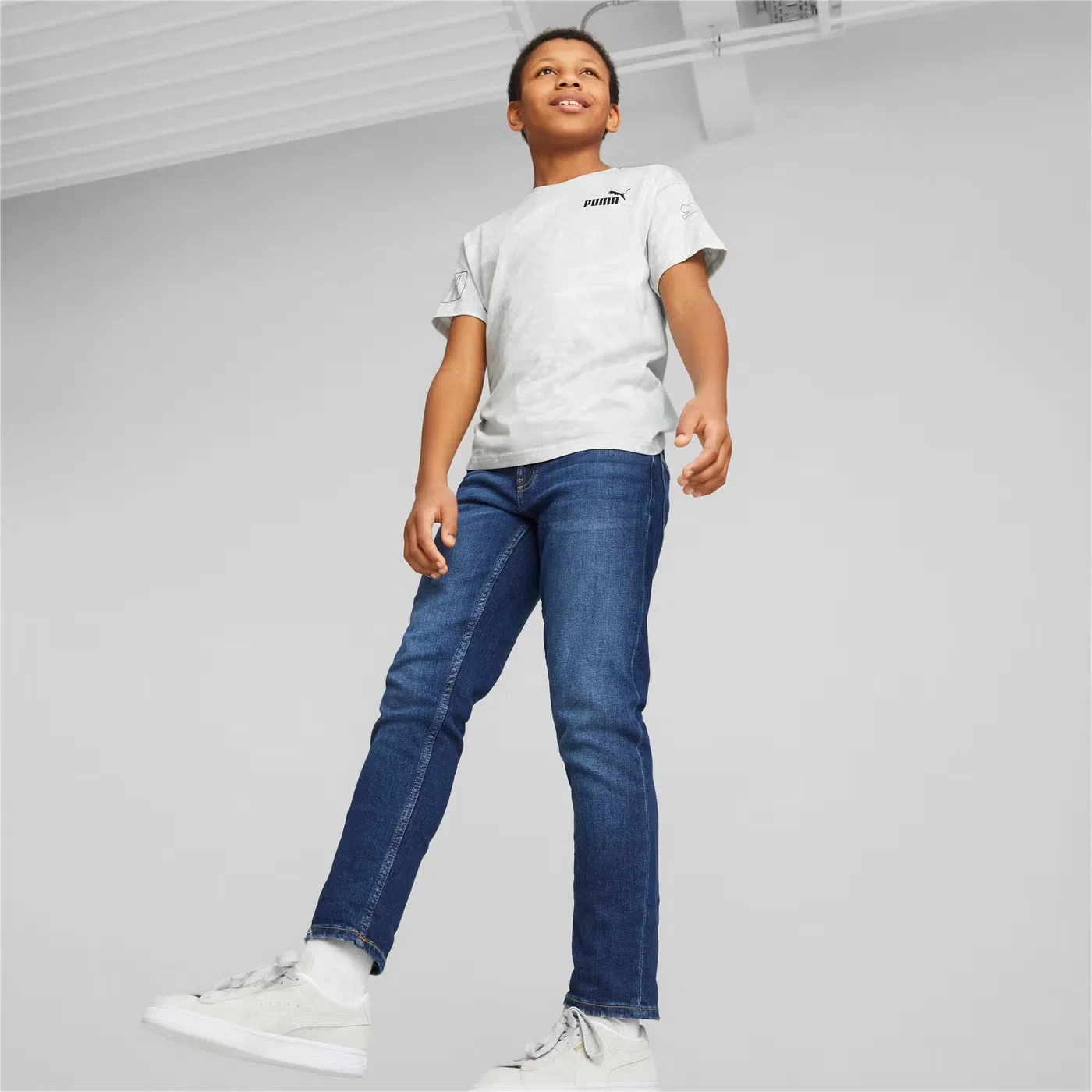 Футболка с принтом Power Summer Puma, белый — фото 3