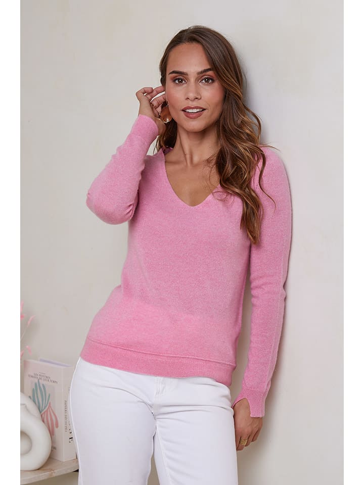 

Кашемировый пуловер Soft Cashmere, розовый