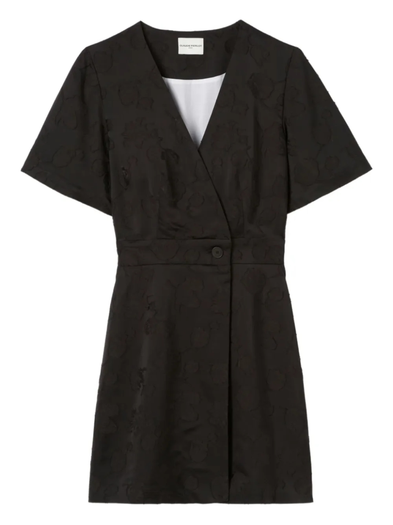 

Платье с короткими рукавами Claudie Pierlot, черный