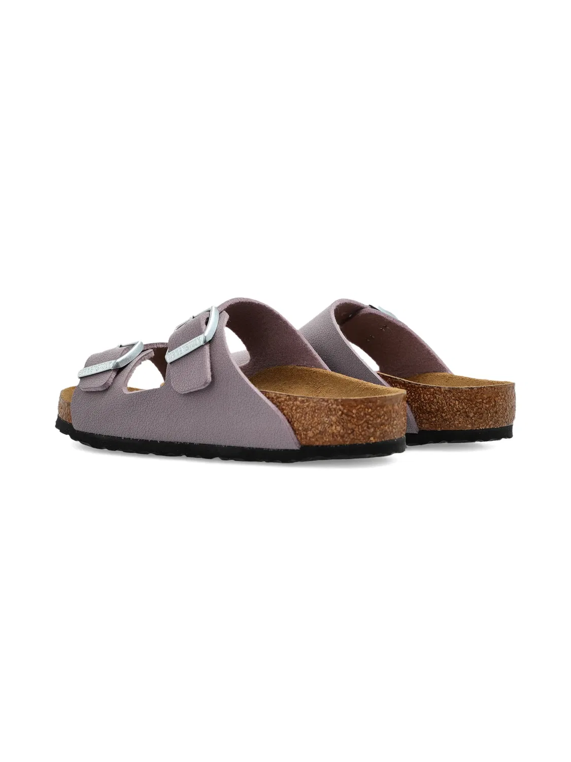 Сандалии с пряжками на плоской подошве Birkenstock, фиолетовый — фото 2